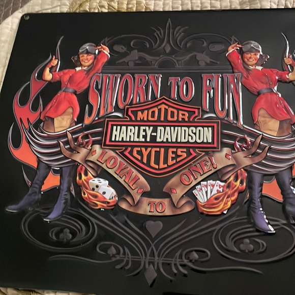 NWOTHarley Davidson 2013 Tin sign